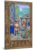 October, Wine-Making, Early 16th Century-null-Mounted Giclee Print
