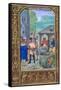 October, Wine-Making, Early 16th Century-null-Framed Stretched Canvas