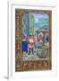 October, Wine-Making, Early 16th Century-null-Framed Giclee Print