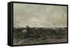 October-Charles Francois Daubigny-Framed Stretched Canvas