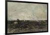 October-Charles Francois Daubigny-Framed Art Print