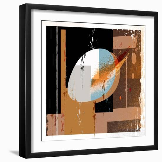 October-ALI Chris-Framed Giclee Print