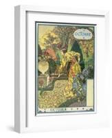 October-Eugene Grasset-Framed Giclee Print