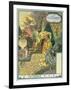 October-Eugene Grasset-Framed Premium Giclee Print
