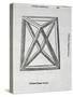 Octocedron Planum Vacuum, Illustration from 'Divina Proportione' by Luca Pacioli (C.1445-1517),…-Leonardo da Vinci-Stretched Canvas