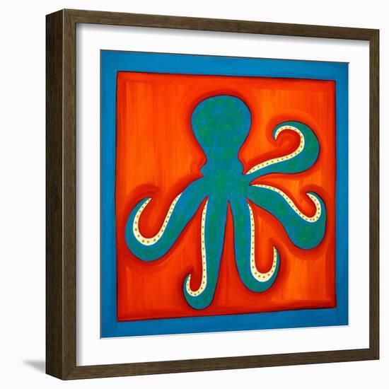 Octopus;1998,(oil on linen)-Cristina Rodriguez-Framed Giclee Print