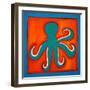 Octopus;1998,(oil on linen)-Cristina Rodriguez-Framed Giclee Print