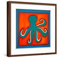 Octopus;1998,(oil on linen)-Cristina Rodriguez-Framed Giclee Print