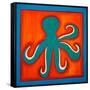 Octopus;1998,(oil on linen)-Cristina Rodriguez-Framed Stretched Canvas