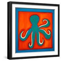 Octopus;1998,(oil on linen)-Cristina Rodriguez-Framed Premium Giclee Print