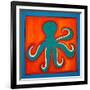 Octopus;1998,(oil on linen)-Cristina Rodriguez-Framed Giclee Print