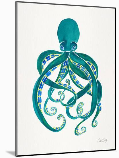 Octopus 2-Cat Coquillette-Mounted Giclee Print