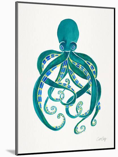 Octopus 2-Cat Coquillette-Mounted Giclee Print