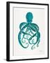 Octopus 2-Cat Coquillette-Framed Giclee Print