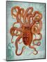 Octopus 2-Fab Funky-Mounted Art Print