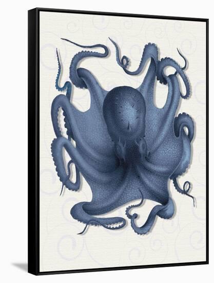 Octopus 5-Fab Funky-Framed Stretched Canvas