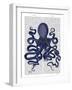 Octopus 9, Blue-Fab Funky-Framed Art Print