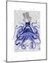 Octopus About Town-Fab Funky-Mounted Art Print