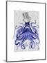 Octopus About Town-Fab Funky-Mounted Art Print