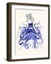 Octopus About Town-Fab Funky-Framed Art Print