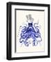 Octopus About Town-Fab Funky-Framed Art Print