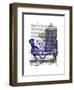 Octopus in Bath-Fab Funky-Framed Art Print