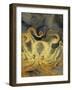 Octopus Ink Gold & Blue II-Christine Zalewski-Framed Art Print
