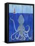 Octopus Ledgend-Mary Escobedo-Framed Stretched Canvas