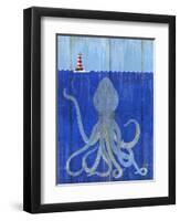 Octopus Ledgend-Mary Escobedo-Framed Art Print