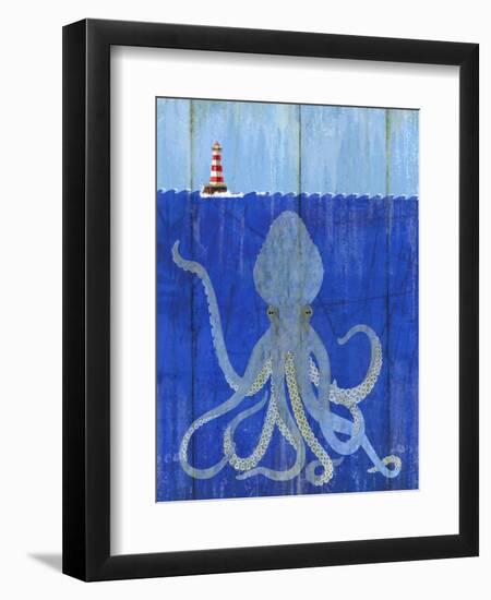 Octopus Ledgend-Mary Escobedo-Framed Art Print