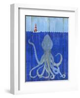 Octopus Ledgend-Mary Escobedo-Framed Art Print