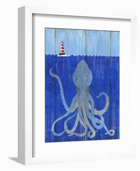 Octopus Ledgend-Mary Escobedo-Framed Art Print