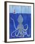 Octopus Ledgend-Mary Escobedo-Framed Art Print