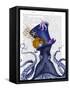 Octopus Nautical Hat-Fab Funky-Framed Stretched Canvas