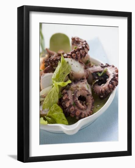 Octopus Salad with Celery-null-Framed Photographic Print