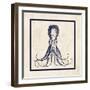 Octopus Sq-N. Harbick-Framed Art Print