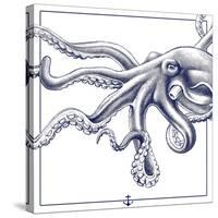 Octopus-The Saturday Evening Post-Stretched Canvas