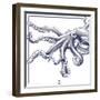 Octopus-The Saturday Evening Post-Framed Giclee Print