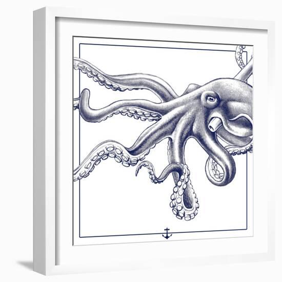 Octopus-The Saturday Evening Post-Framed Giclee Print