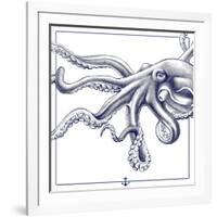 Octopus-The Saturday Evening Post-Framed Giclee Print