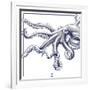 Octopus-The Saturday Evening Post-Framed Giclee Print