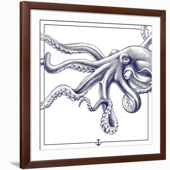 Octopus-The Saturday Evening Post-Framed Giclee Print