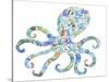 Octopus-Louise Tate-Stretched Canvas