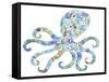 Octopus-Louise Tate-Framed Stretched Canvas