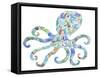 Octopus-Louise Tate-Framed Stretched Canvas