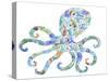 Octopus-Louise Tate-Stretched Canvas