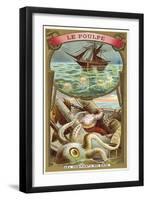 Octopus-null-Framed Premium Giclee Print