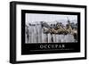 Ocupación. Cita Inspiradora Y Póster Motivacional-null-Framed Photographic Print