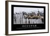 Ocupación. Cita Inspiradora Y Póster Motivacional-null-Framed Photographic Print