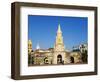 Od Town City Wall and Puerto Del Reloj, UNESCO World Heritage Site, Cartagena, Colombia-Christian Kober-Framed Photographic Print